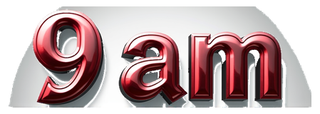 9am logo